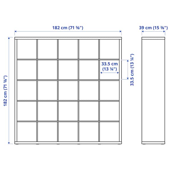 IKEA KALLAX / LINNMON workstation, 71 5/8x54 3/4x71 5/8 in White, Ikea Ireland | 1542HGAFP