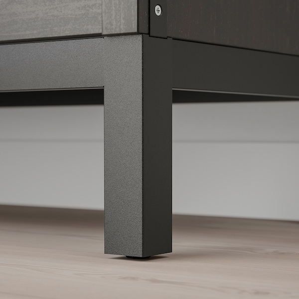 IKEA KALLAX base on legs, 29 7/8x15 3/8x7 1/8 in Black, Ikea Ireland | 6980XWYTJ