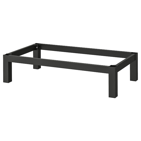 IKEA KALLAX base on legs, 29 7/8x15 3/8x7 1/8 in Black, Ikea Ireland | 6980XWYTJ