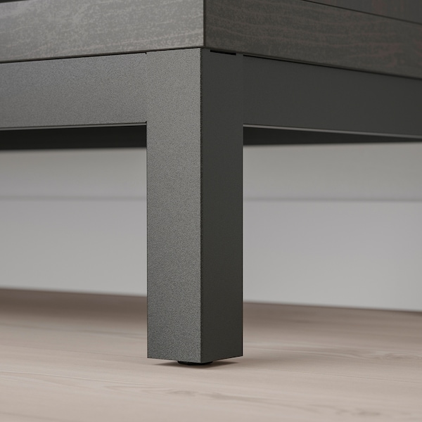 IKEA KALLAX base on legs, 57 1/2x15 3/8x7 1/8 in Black, Ikea Ireland | 4570WMUHR