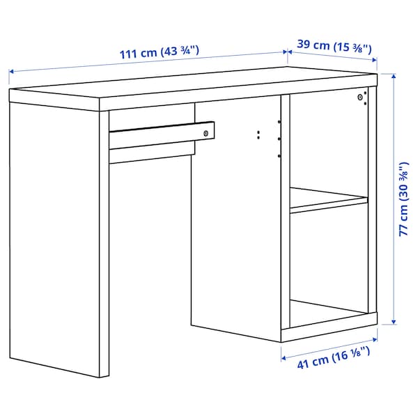IKEA KALLAX desk, white, Ikea Ireland | 7590WZPGH