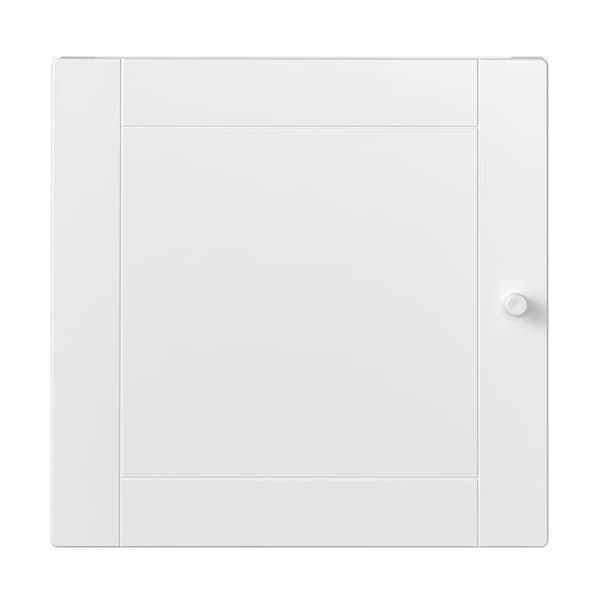 IKEA KALLAX insert with door, groove milled, 13x13 in White, Ikea Ireland | 3278QBIXC