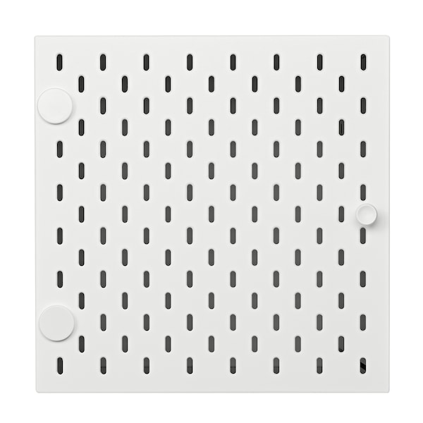 IKEA KALLAX insert with pegboard, white, 13x13 in, Ikea Ireland | 5018WGNOT