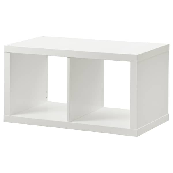 IKEA KALLAX shelf unit, 30 1/8x16 1/8 in White, Ikea Ireland | 8320TXHVJ
