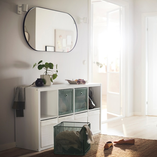 IKEA KALLAX shelf unit, 30 1/8x57 5/8 in White, Ikea Ireland | 3019RUJNI