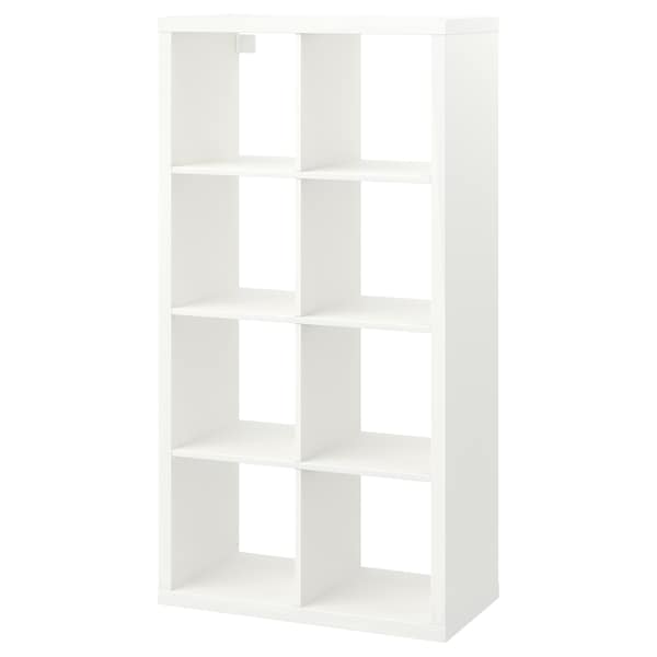 IKEA KALLAX shelf unit, 30 1/8x57 5/8 in White, Ikea Ireland | 3019RUJNI