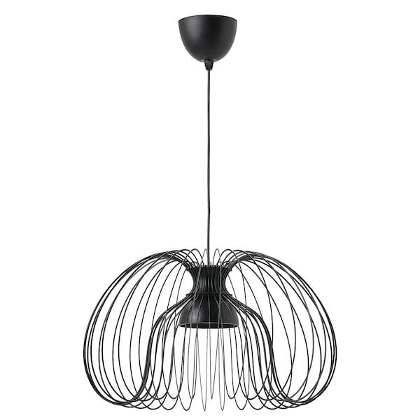 IKEA KALLFRONT / HEMMA pendant lamp, black, 20 in, Ikea Ireland | 0519IEPBX
