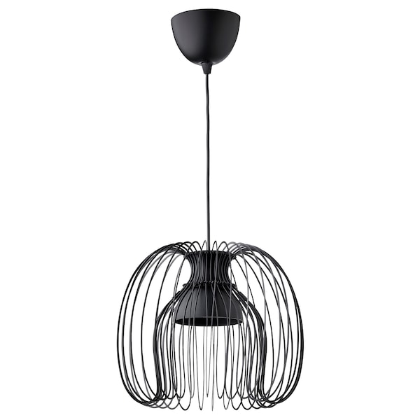 IKEA KALLFRONT / HEMMA pendant lamp, black, 13 in, Ikea Ireland | 7463IPHAD