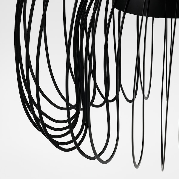 IKEA KALLFRONT pendant lamp shade, black, 13 in, Ikea Ireland | 7310VRLSW