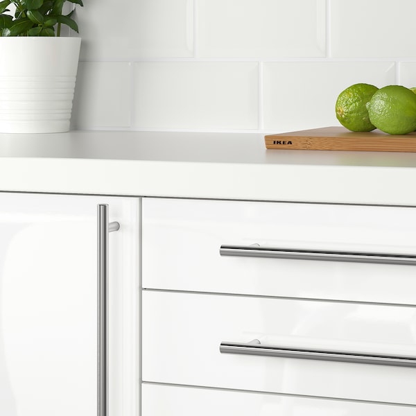IKEA KALLRÖR handle, stainless steel, 23 1/2 in, 2 pack, Ikea Ireland | 7910TNJYO