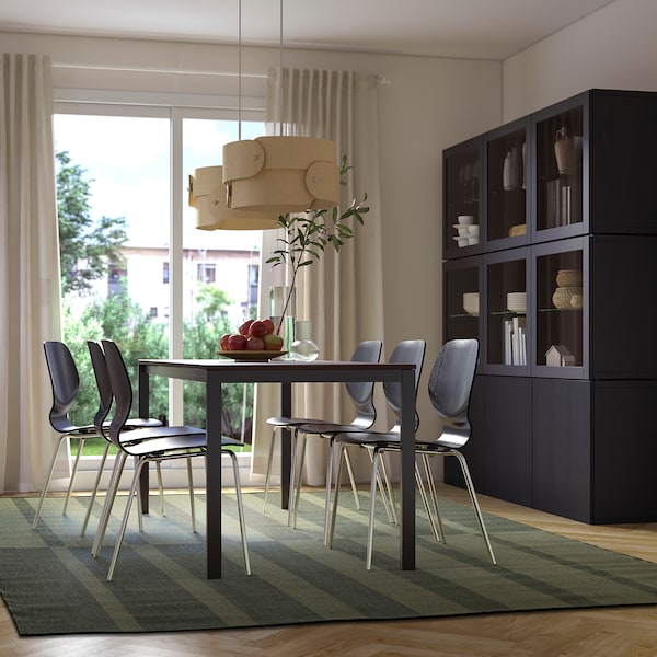 IKEA KANTSTOLPE rug flatwoven, green, 6'7 inx9'10 in Green, Ikea Ireland | 5834DRPVN
