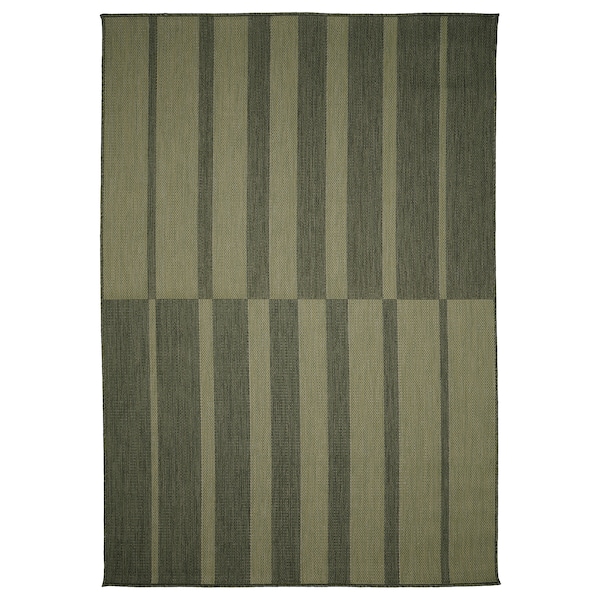 IKEA KANTSTOLPE rug flatwoven, green, 6\'7 inx9\'10 in Green, Ikea Ireland | 5834DRPVN