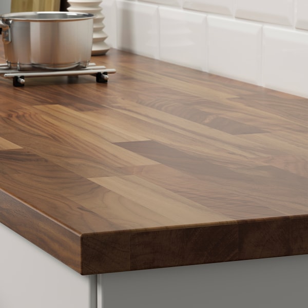 IKEA KARLBY countertop, 98x1 1/2 in Walnut / Veneer, Ikea Ireland | 3905NLMVO