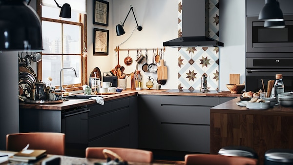 IKEA KARLBY countertop, 98x1 1/2 in Walnut / Veneer, Ikea Ireland | 3905NLMVO