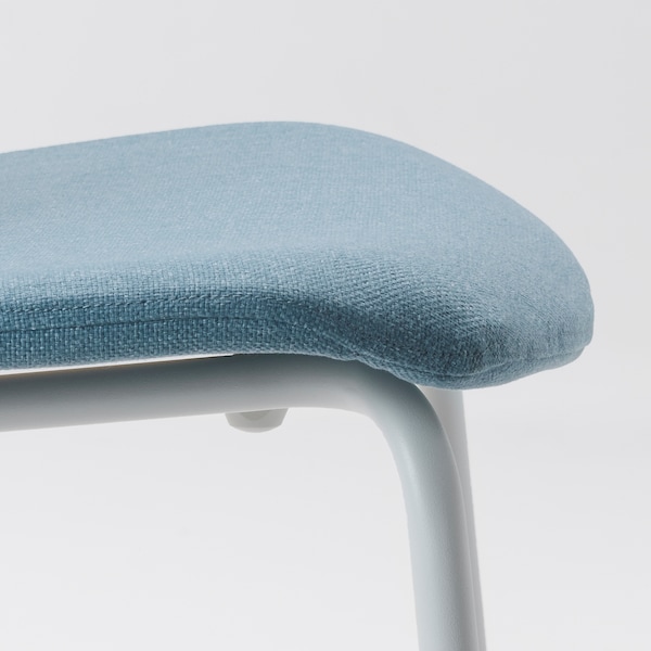 IKEA KARLPETTER chair Gunnared Light Blue / Sefast White, Ikea Ireland | 1806BQYGI