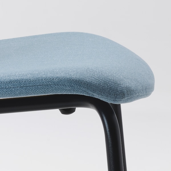 IKEA KARLPETTER chair Gunnared Light Blue / Sefast Black, Ikea Ireland | 0862RMLBP