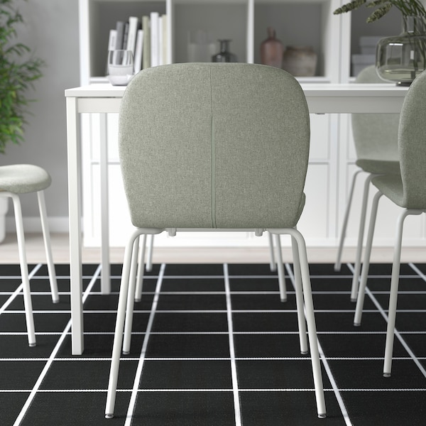 IKEA KARLPETTER chair Gunnared Light Green / Sefast White, Ikea Ireland | 7145SLPTU