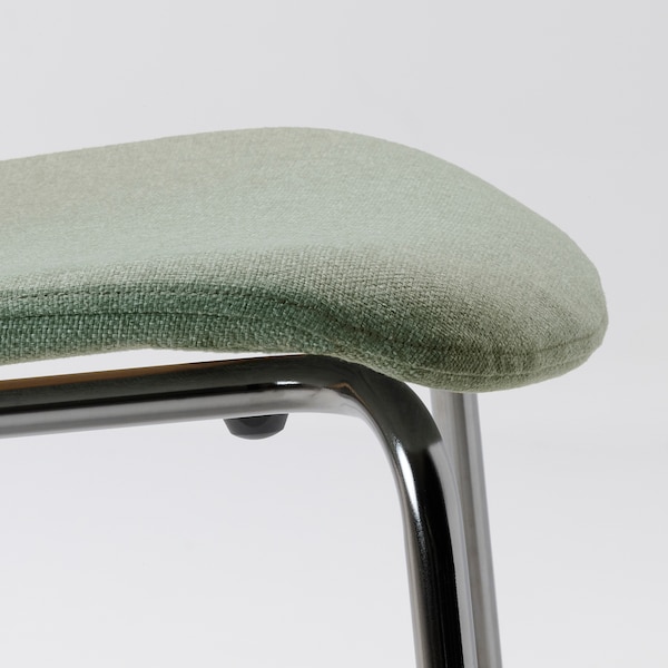 IKEA KARLPETTER chair Gunnared Light Green / Sefast Chrome Plated, Ikea Ireland | 3019CSWBF