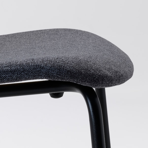 IKEA KARLPETTER chair Gunnared Medium Gray / Sefast Black, Ikea Ireland | 5481PZHFG