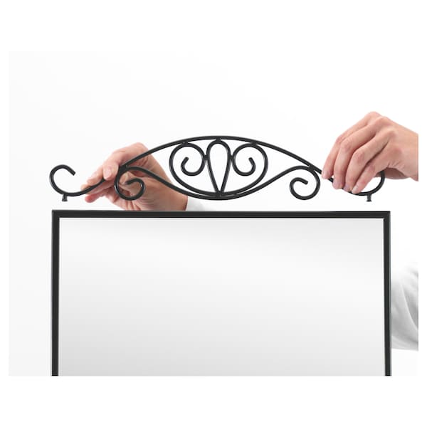 IKEA KARMSUND Floor mirror, black, 15 3/4x65 3/4 in, Ikea Ireland | 2905WSMUY