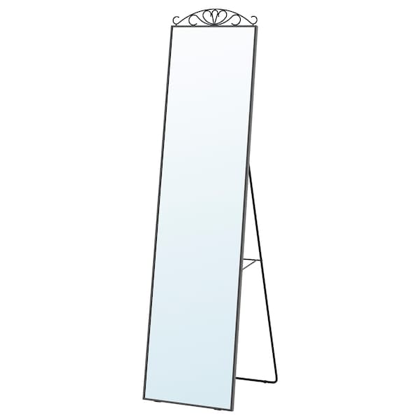 IKEA KARMSUND Floor mirror, black, 15 3/4x65 3/4 in, Ikea Ireland | 2905WSMUY