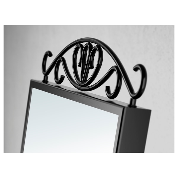 IKEA KARMSUND table mirror, black, 10 5/8x16 7/8 in, Ikea Ireland | 8546QUGPD