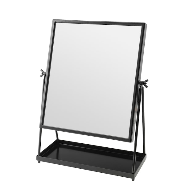 IKEA KARMSUND table mirror, black, 10 5/8x16 7/8 in, Ikea Ireland | 8546QUGPD