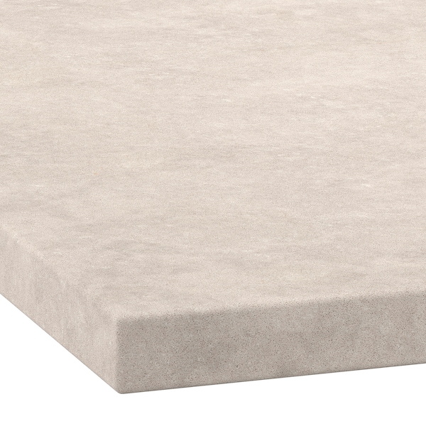IKEA KASKER custom countertop, 1 1/8 in Gray / Beige Limestone Effect / Quartz, Ikea Ireland | 1065FECAW