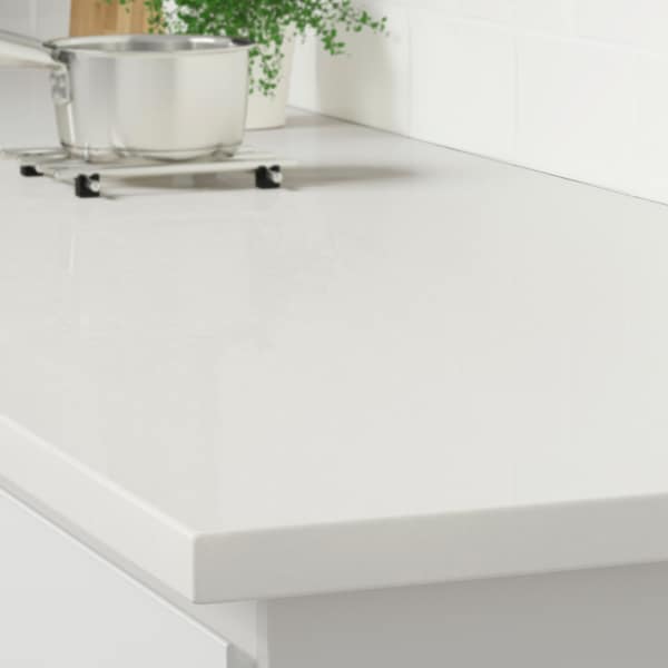 IKEA KASKER custom countertop, 1 1/8 in Off White Marble Effect / Quartz, Ikea Ireland | 5068RPNMX
