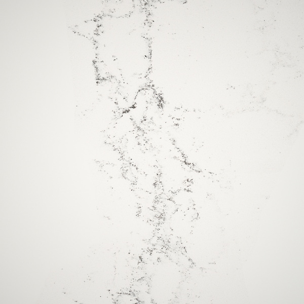 IKEA KASKER custom countertop, 1 1/8 in White Lively Marble Effect / Quartz, Ikea Ireland | 4617VWXAO