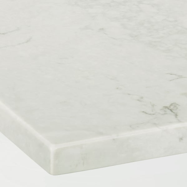 IKEA KASKER custom countertop, quartz, 1 1/8 in Light Gray Marble Effect / Quartz, Ikea Ireland | 2967PKRMD