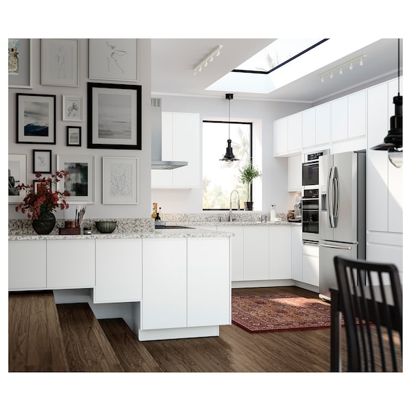 IKEA KASKER custom countertop, quartz, 3/4 in Light Gray / Dark Gray Mineral Effect / Quartz, Ikea Ireland | 0418JHXQZ