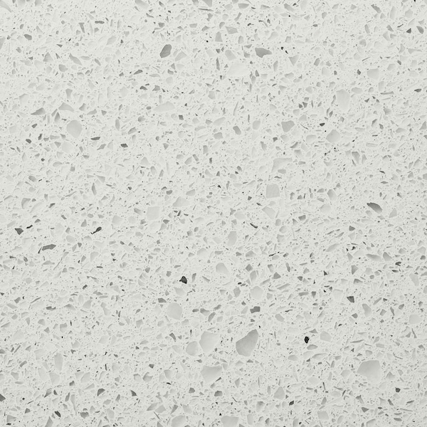 IKEA KASKER custom countertop, with mineral/glitter effect/quartz, 1 1/8 in White, Ikea Ireland | 9137UCGJE