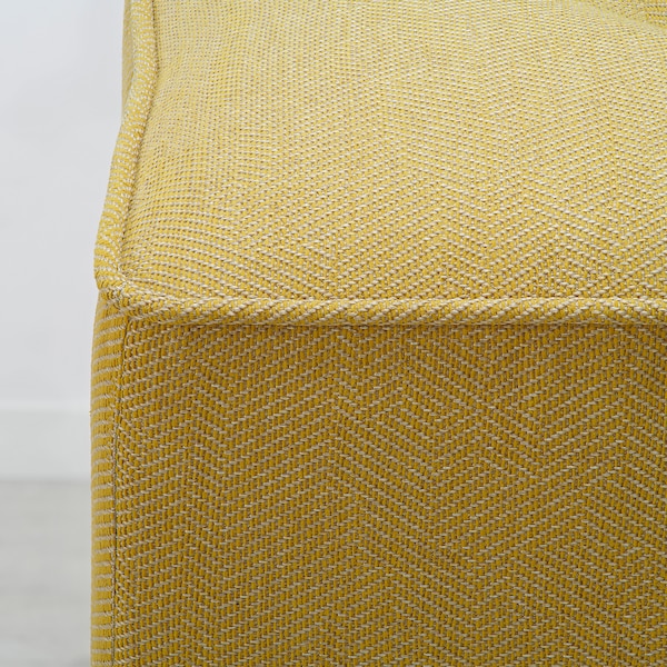 IKEA KEDJEBO ottoman Yellow / Beige, Ikea Ireland | 7091YJGAR