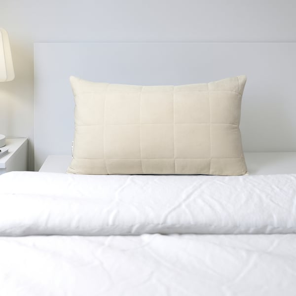 IKEA KEJSAROLVON pillow protector, Queen Beige / Blue, Ikea Ireland | 1562NGAFJ