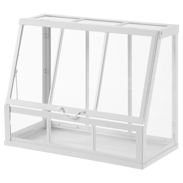IKEA ÅKERBÄR greenhouse, 17 ¾ in White, Ikea Ireland | 3856KVIFQ