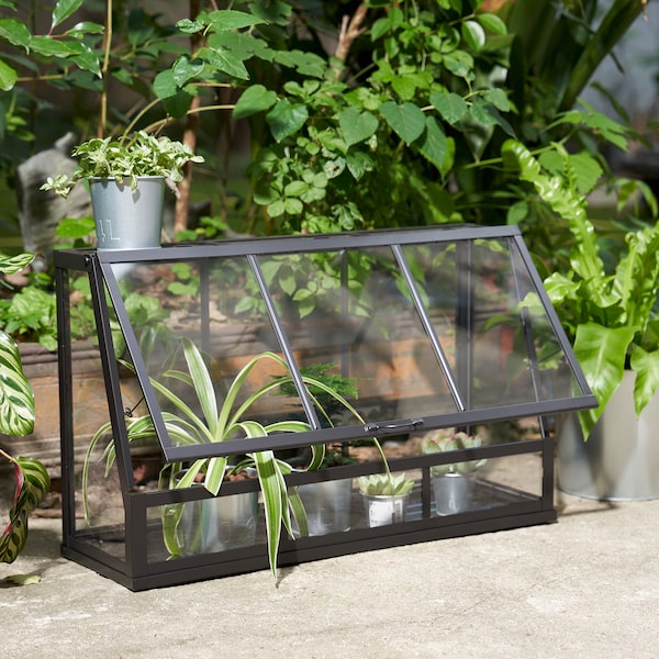 IKEA ÅKERBÄR greenhouse, indoor/outdoor/anthracite, 25 ½ in, Ikea Ireland | 8159URKNW