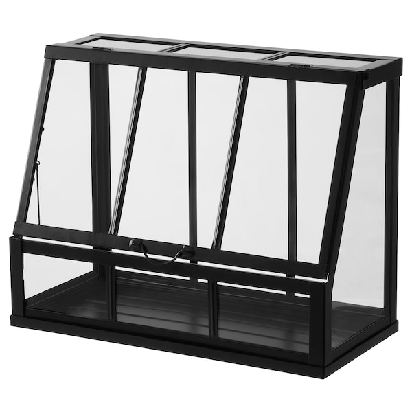 IKEA ÅKERBÄR greenhouse, indoor/outdoor/anthracite, 17 ¾ in Anthracite, Ikea Ireland | 0642BYCAM