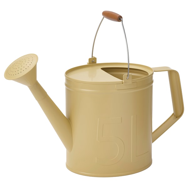 IKEA ÅKERBÄR watering can, indoor/outdoor yellow, 169 oz, Ikea Ireland | 6197FGQKE