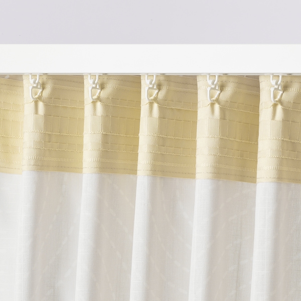 IKEA ÅKERMOLKE curtains, 1 pair, 57x98 in Beige, Ikea Ireland | 2643VIMWF