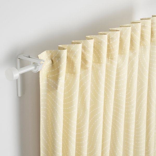 IKEA ÅKERMOLKE curtains, 1 pair, 57x98 in Beige, Ikea Ireland | 2643VIMWF