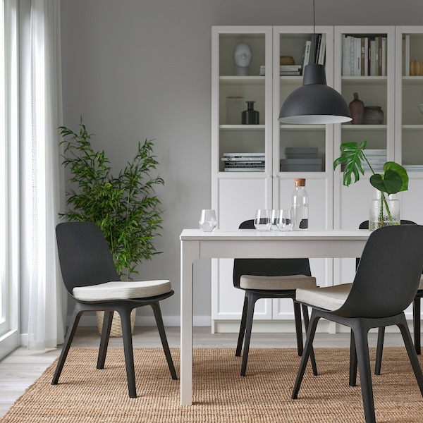 IKEA ÅKERVINDEFLY chair pad, 15/14x15x2 in Beige, Ikea Ireland | 7016CPIOE