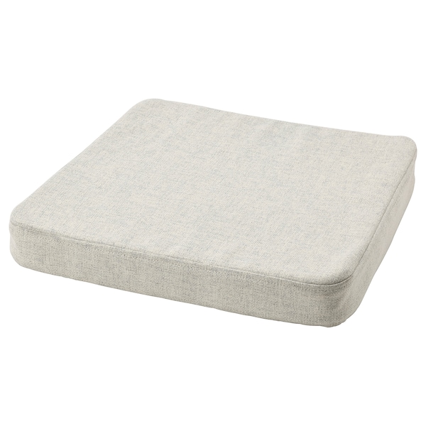 IKEA ÅKERVINDEFLY chair pad, 15/14x15x2 in Beige, Ikea Ireland | 7016CPIOE