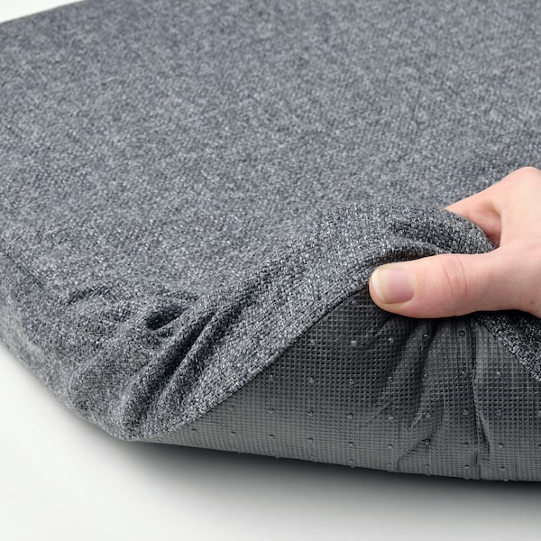 IKEA ÅKERVINDEFLY chair pad, 15/14x15x2 in Gray, Ikea Ireland | 4257ATDXM