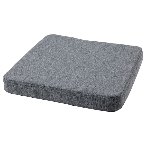 IKEA ÅKERVINDEFLY chair pad, 15/14x15x2 in Gray, Ikea Ireland | 4257ATDXM