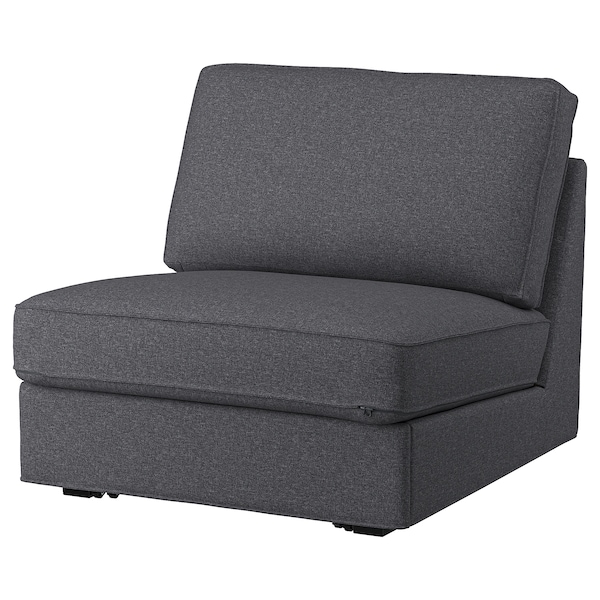 IKEA KIVIK cover for 1-seat sleeper sofa Gunnared Medium Gray, Ikea Ireland | 9501MRJFW