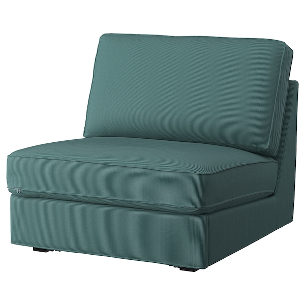 IKEA KIVIK cover for 1-seat sleeper sofa Kelinge Gray / Turquoise, Ikea Ireland | 9265YGONU