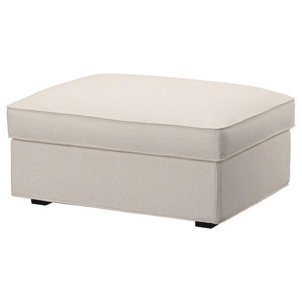 IKEA KIVIK cover for ottoman with storage Tresund Light Beige, Ikea Ireland | 7184VMJNO