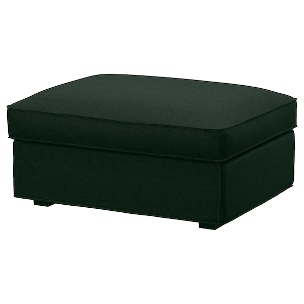 IKEA KIVIK cover for ottoman with storage Tallmyra Dark Green, Ikea Ireland | 4037BKJEQ