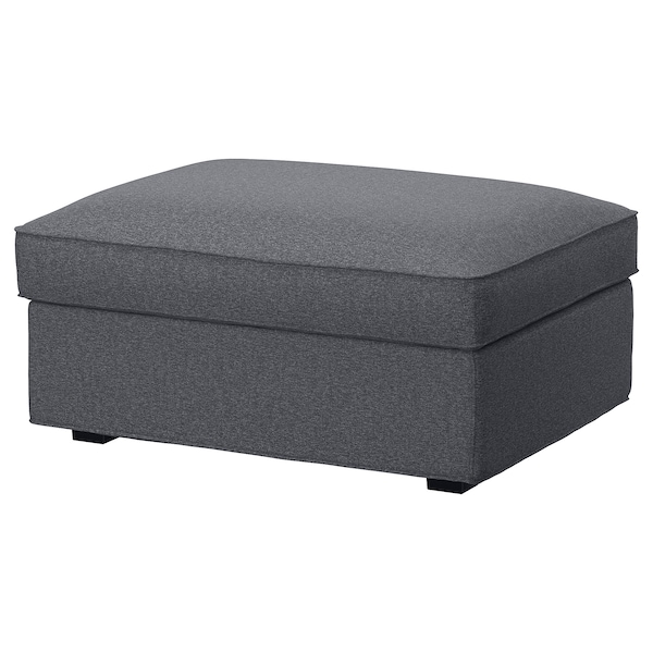 IKEA KIVIK ottoman with storage Gunnared Medium Gray, Ikea Ireland | 2613XGANL